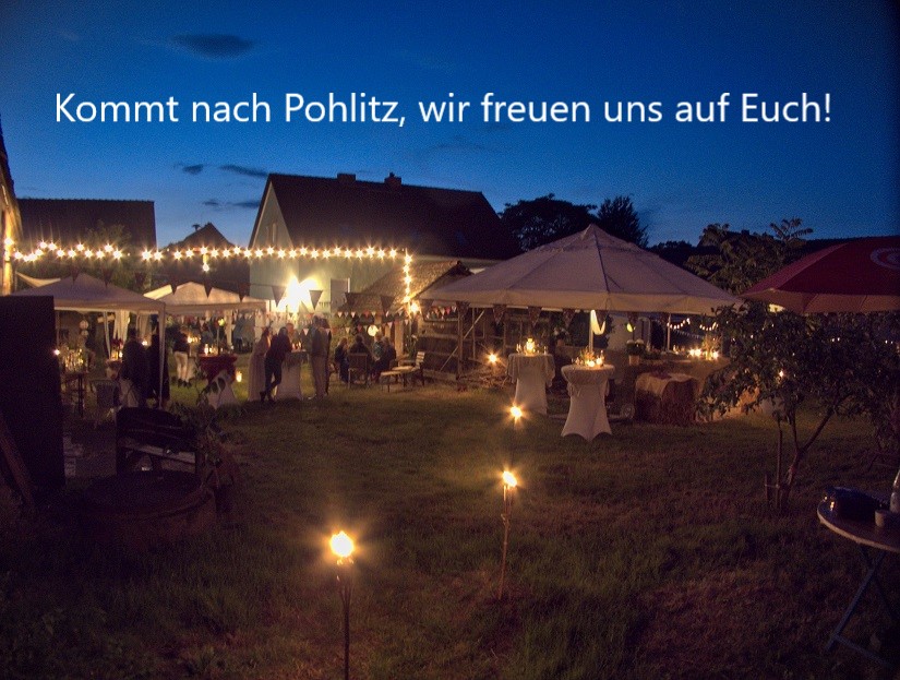 Foto der Hochzeit in Pohlitz am 17. Juni 2023, Copyright (c) Oliver Kastner